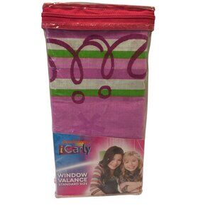 nickelodeon i Carly Camera Shot Window Valance 2010 New Old Stock 84" x 15"